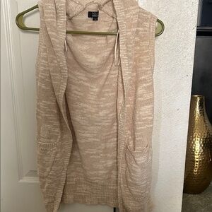 Nollie Junior Size Cream Cardigan Vest